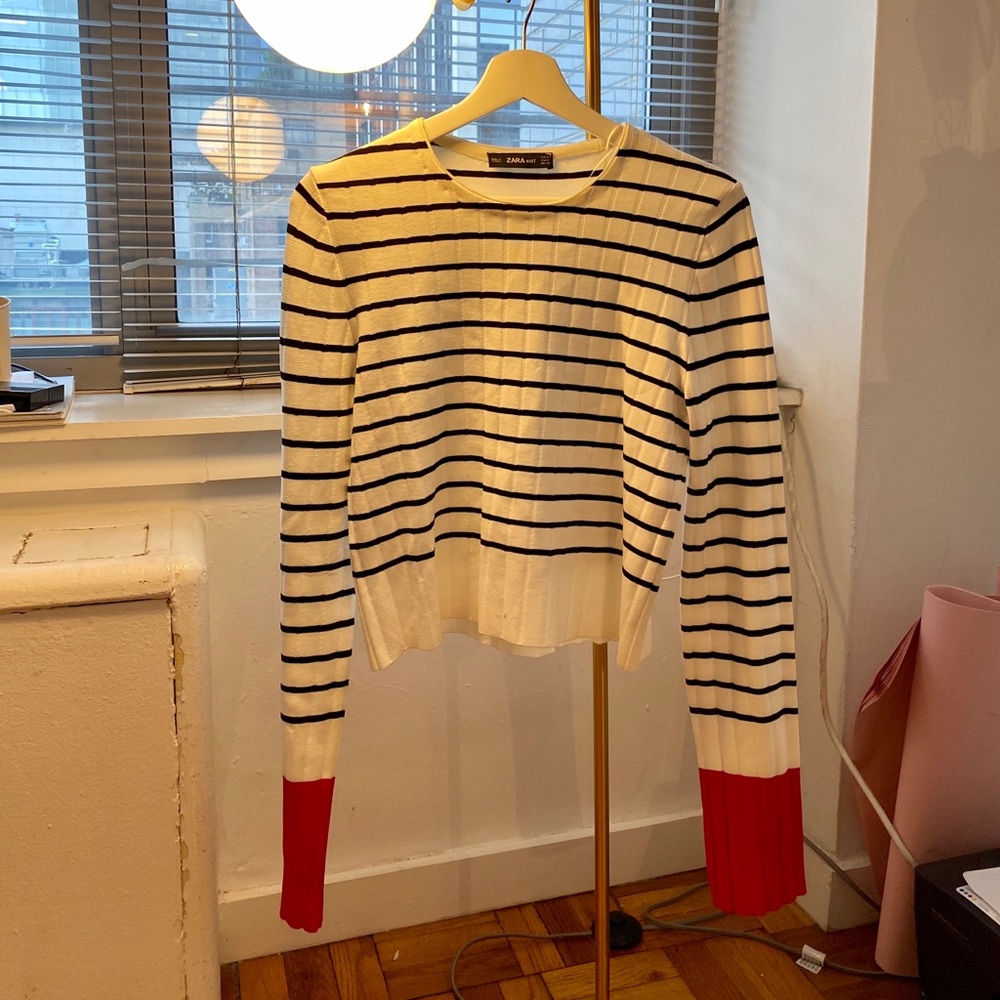 Zara knit top